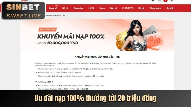 Chọn phương thức và nhập thông tin